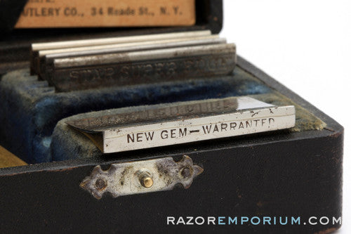 1910's Gem Junior Lather Catcher Model Safety Razor Set