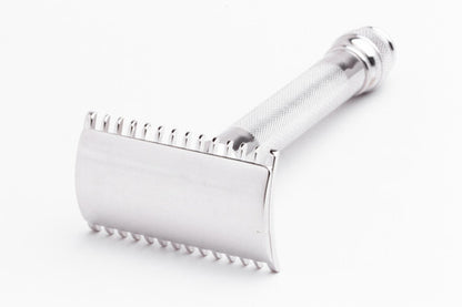 1930's Gillette Ball End Old Type DE Safety Razor | Rhodium Revamp