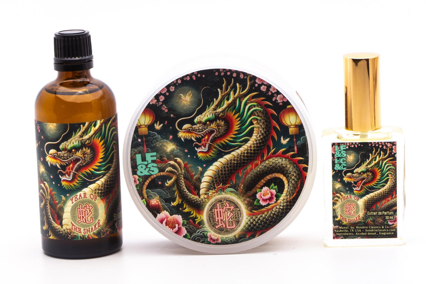 Hendrix Classics & Co | Year of the Snake Shaving Soap