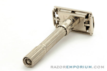 1962 Gillette Slim Adjustable Double Edge Safety Razor H4