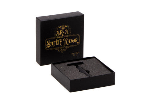 The Holy Black SR-71 Guard Bar Safety Razor