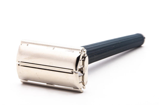 1968 N2 Gillette TTO Knack Double Edge Safety Razor | Factory Nickel Revamp