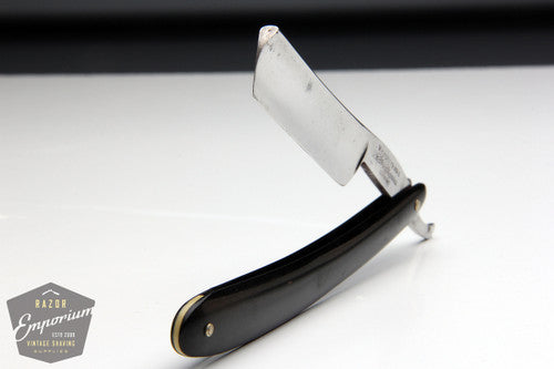5/8" W.H. Morley & Sons Clover Brand Straight Razor Hollow | Solingen, Germany