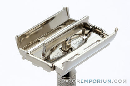 1953 Gillette Super Speed (DE) Safety Razor Y4 | Factory Nickel Revamp