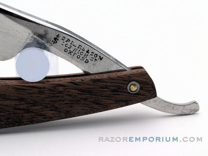 6/8" Spiers & Son 102 High St. Straight Razor w/ Black Walnut Scales | Oxford