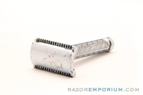 1950's Apollo 3 Piece Aluminum DE Safety Razor-Made in Germany