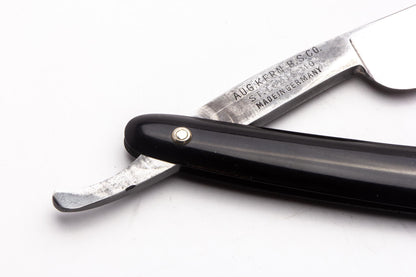 5/8" Vintage Restored Black Diamond Aug Kern B.S Co. Straight Razor