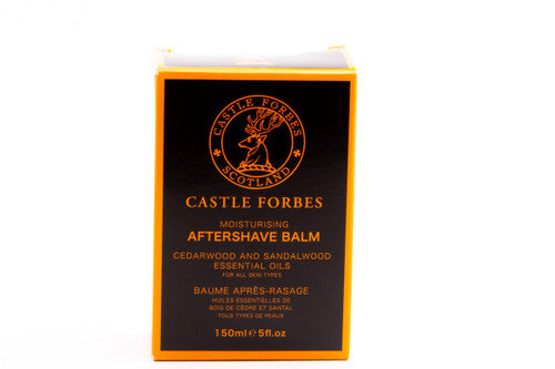 Castle Forbes Cedarwood & Sandalwood Essential Oil Aftershave Balm