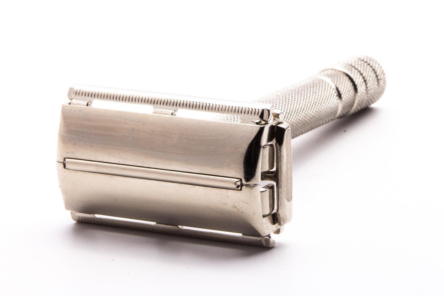 1952 W3 Gillette Super Speed Double Edge Safety Razor | Factory Nickel Revamp