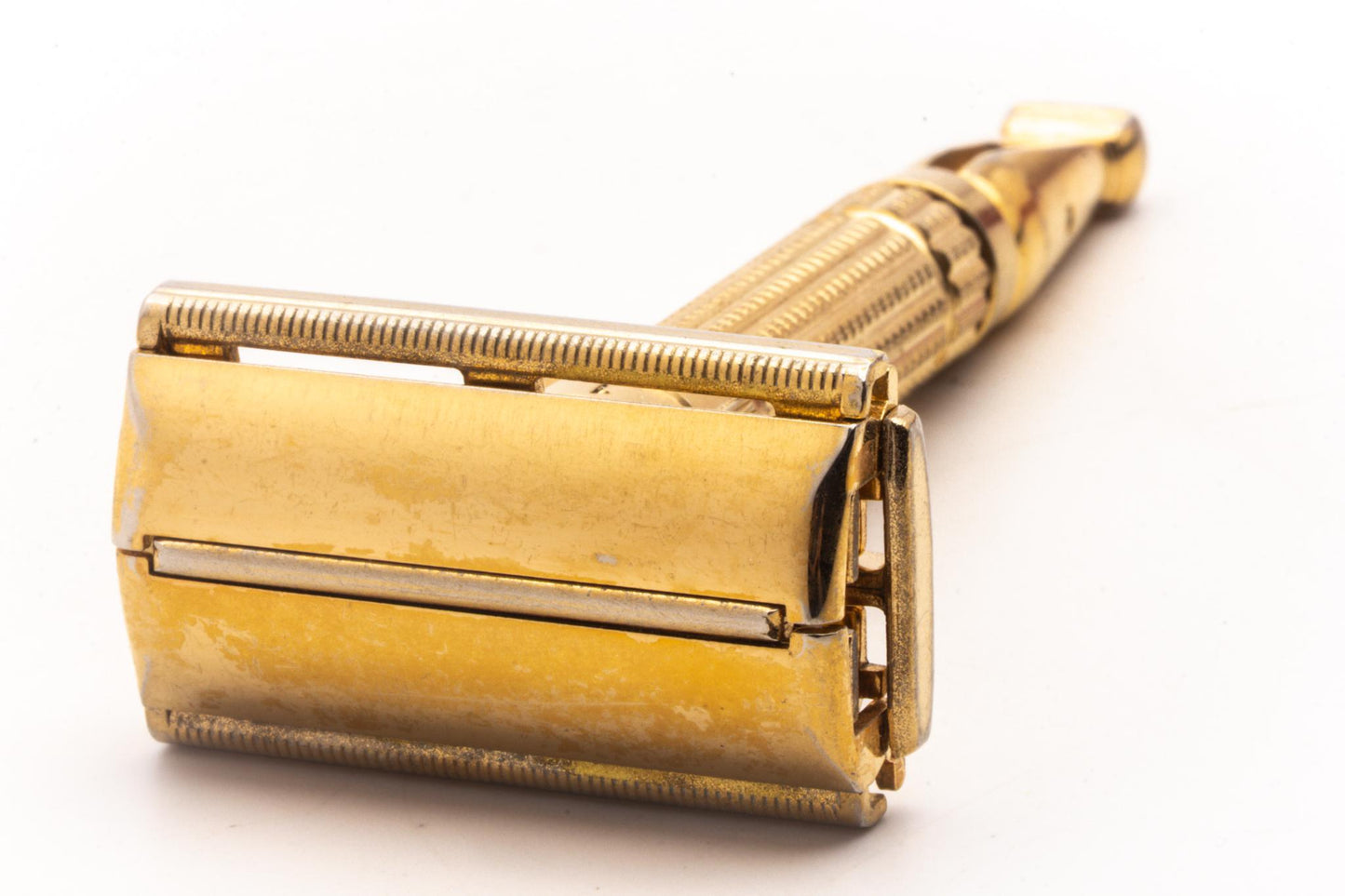 1960 F4 Gillette Adjustable Toggle Double Edge Safety Razor | Original Condition