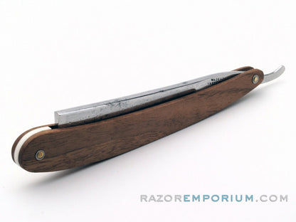 11/16" Wade & Butcher Straight Razor w/ Black Walnut Scales | Sheffield, England
