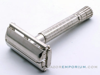 1959 E2 Gillette Flare Tip Regular Super Speed Safety Razor