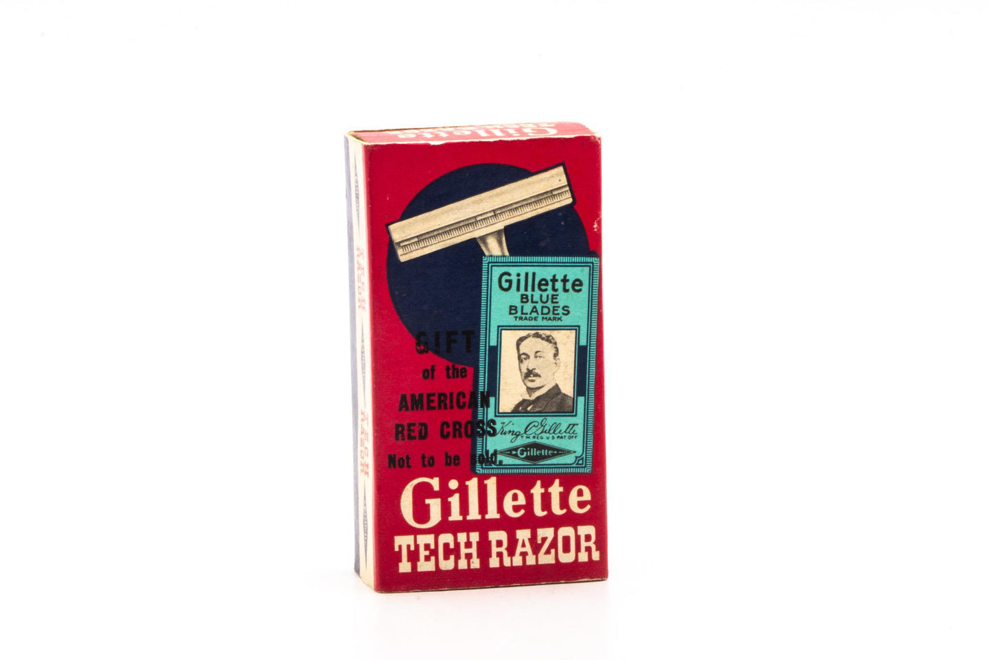 1956 B4 Gillette Ball End Tech DE Safety Razor | Original Condition