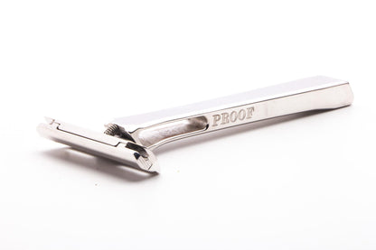 Proof | Reserve Single Edge Safety Razor  | Rhodium Revamp