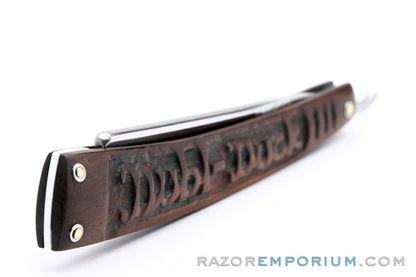 5/8" Dubl Duck Goldedge with hand carved scales