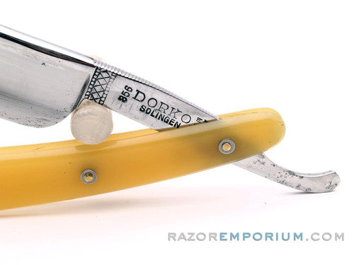 7/8" Dorko #856 Vintage Round Point Straight Razor | Solingen Germany