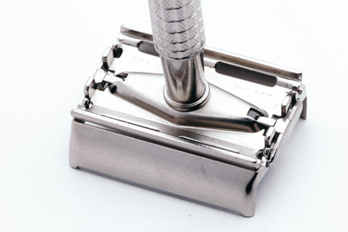 1966 L3 Gillette Flare Tip DE Super Speed Safety Razor  | Nickel Revamp