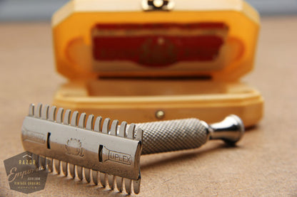 Durham Duplex DE Safety Razor w/ Case