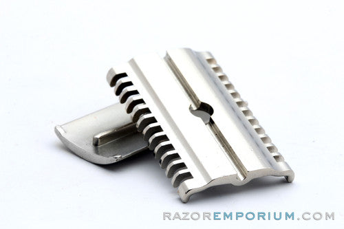 1930's Gillette NEW Long comb Head | Factory Nickel Revamp - Universally Threaded