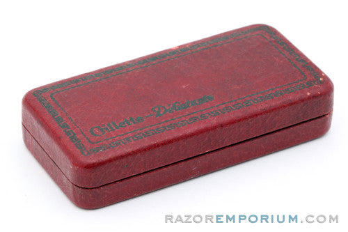 1920's Gillette Old Type DE Razor Lady's Debutante Set | Nickel Revamp