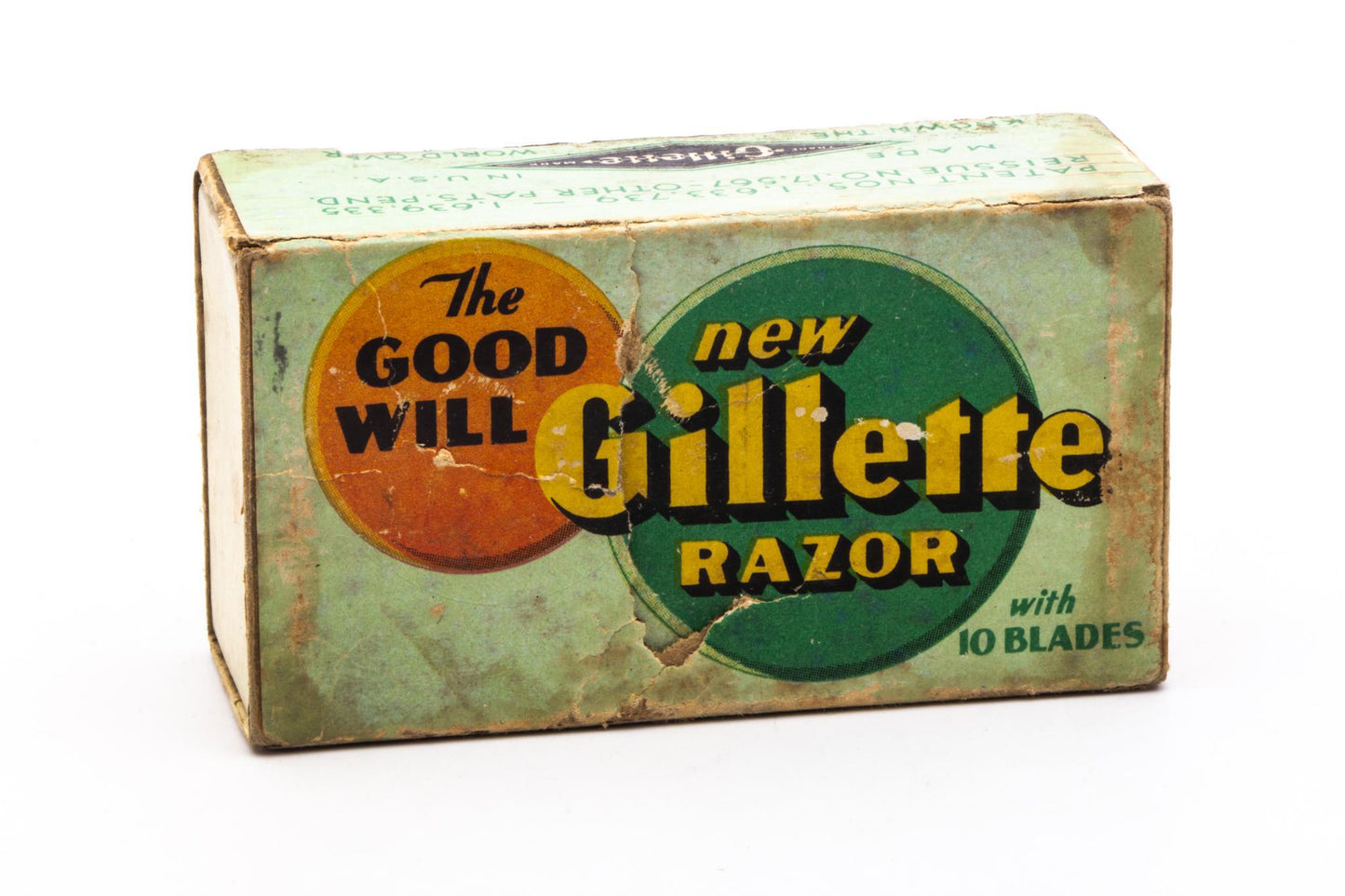 1931 Gillette Goodwill Double Edge Razor with Original Box | Original Condition