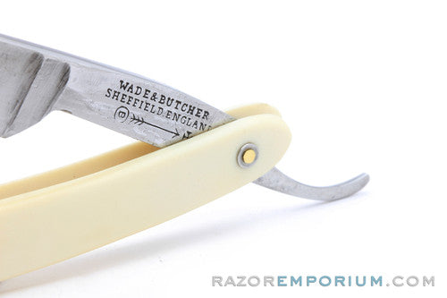 9/16" Wade & Butcher Straight Razor | Original Scales Sheffield, England