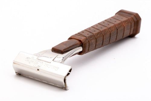 1960s Schick Grip Injector Safety Razor Tennis & Golf Handle