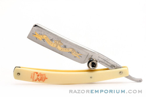 7/8" Trident's Warrented "Barber's King" Straight Razor | Solingen