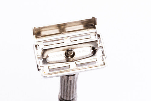 1958 D4 Gillette Fatboy Adjustable Double Edge Safety Razor | Original Condition