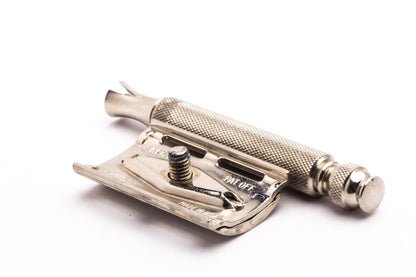 1961 G1 Gillette Etched Logo Cap Ball End Tech Razor | Original Condition