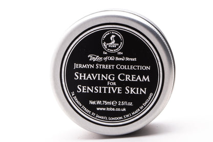 Taylor Of Old Bond Street | Jermyn Street For Sensitive Skin Shaving Cream Travel Tin 75ml