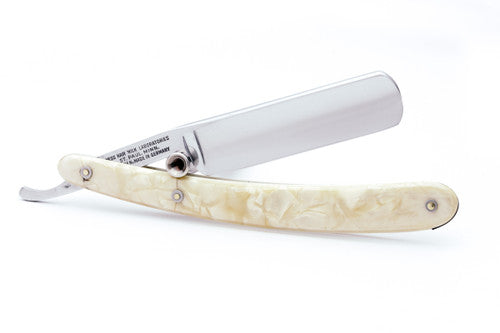 11/16" Hess #44 Frozen Temper Stainless Steel Straight Razor