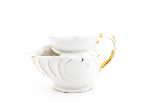 Vintage Ceramic Shaving Scuttle