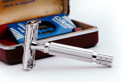 1950's Gillette British Set No 58 Rhodium Revamp