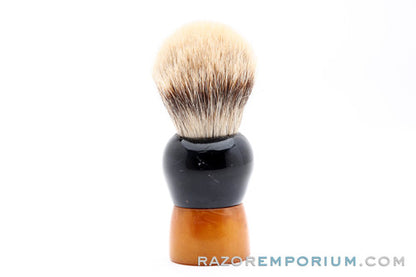 Fuller Vintage Shave Brush Silver Tip Badger Revamp
