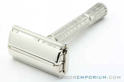 1958 Gillette Flare Tip Super Speed Safety Razor | Nickel Revamp