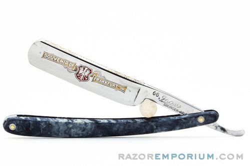 5/8" Fhoso #66 Complete 7 Day Hollow Grind Straight Razor Set | Solingen Wald Germany