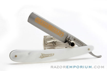 5/8" Dovo Solingen 41 Inox Faux Mother of Pearl Straight Razor Shave Ready