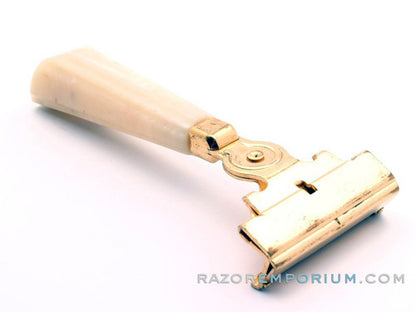 1960s Gold Schick Lady Eversharp Injector Safety Razor