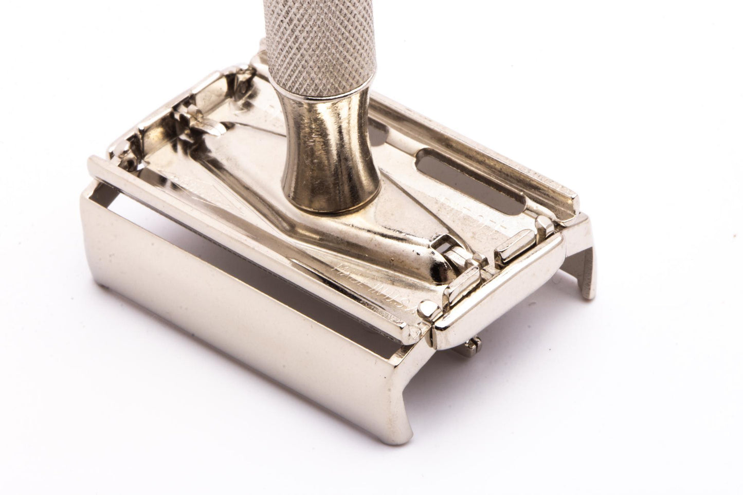 1954 Z1 Gillette Super Speed Double Edge Safety Razor | Factory Nickel Revamp