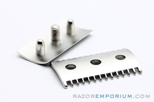 1920's Gillette Old Type Cap and Guard Factory Nickel Revamp – Razor ...