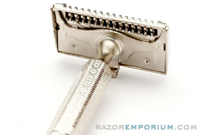 1930's Ever-Ready Safety Razor | Factory Nickel Revamp