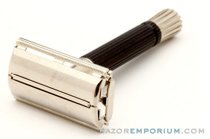 1979 Z1 Gillette Black Handle Super Speed Safety Razor