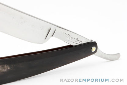 6/8" Wellington Hollow Ground Straight Razor | Custom Unique Horn Scales