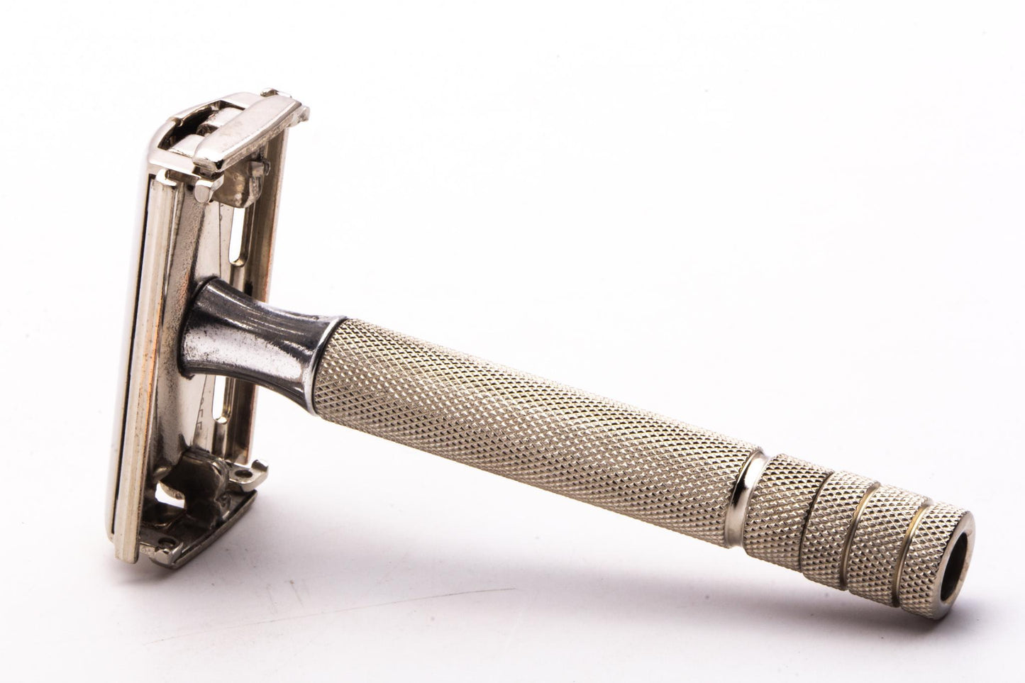 1952 X4 Gillette Super Speed Double Edge Razor | Factory Nickel Revamp