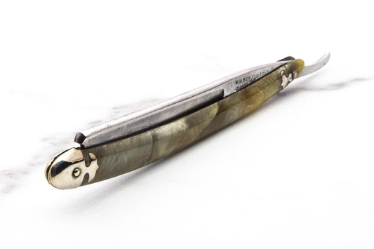 5/8" Vintage Restored W.H. Morley & Sons Clover Brand Straight Razor