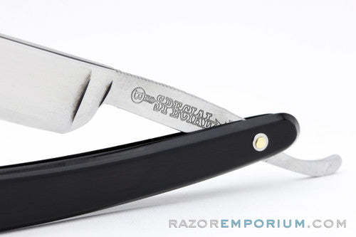 5/8'' Wade & Butcher Special Straight Razor | Original Black Horn Scales | Sheffield, England