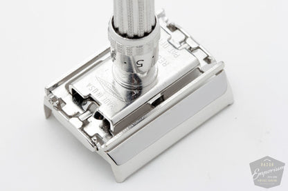 Gillette Slim Adjustable Safety Razor Rhodium Revamp