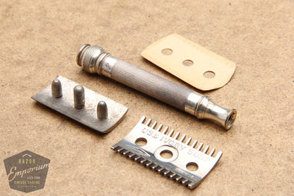 Gillette 1910's Ball End Old Type DE Safety Razor