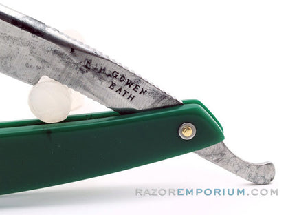 5/8'' Gowen Bath Wedge Straight Razor w/ Acrylic Scales